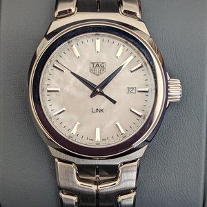 TAG Heuer 32mm Link watch (quartz) - 2 year warranty activated with purchase